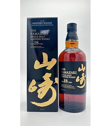 Amazon.co.jp: Suntory Yamazaki 18 Years Single Malt Scotch 23.7 fl